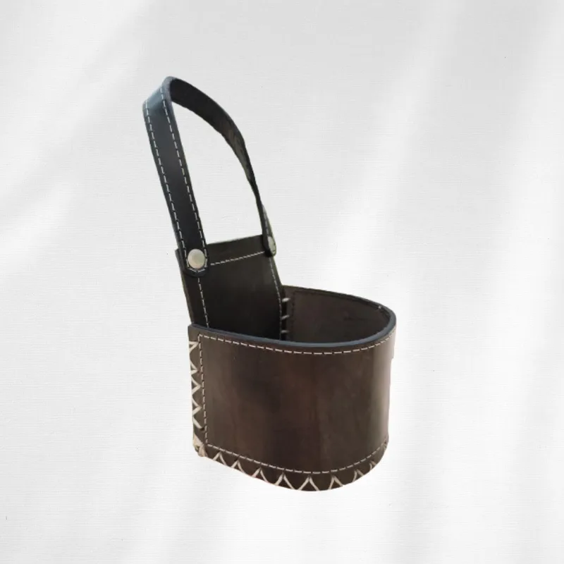 Porta Mate 100% Cuero