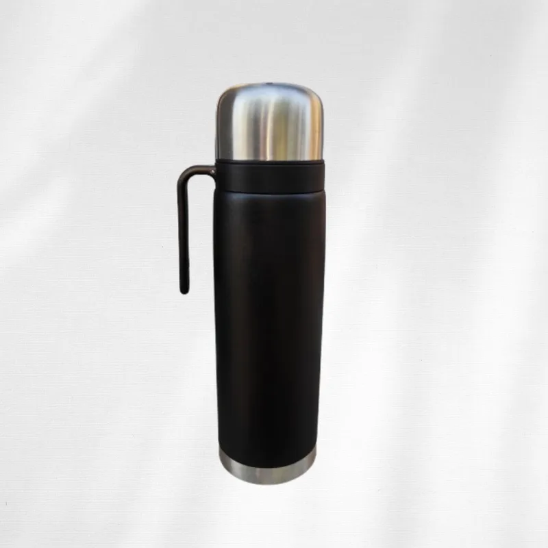 Termo Media Manija 1L Negro