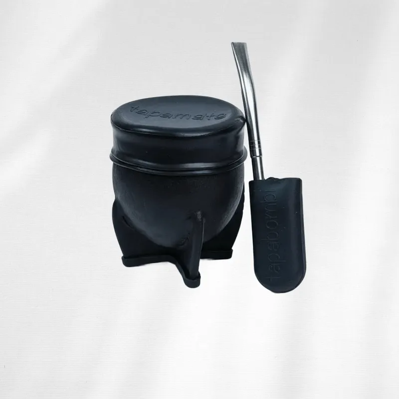 Combo Tapa Mate y Bombilla